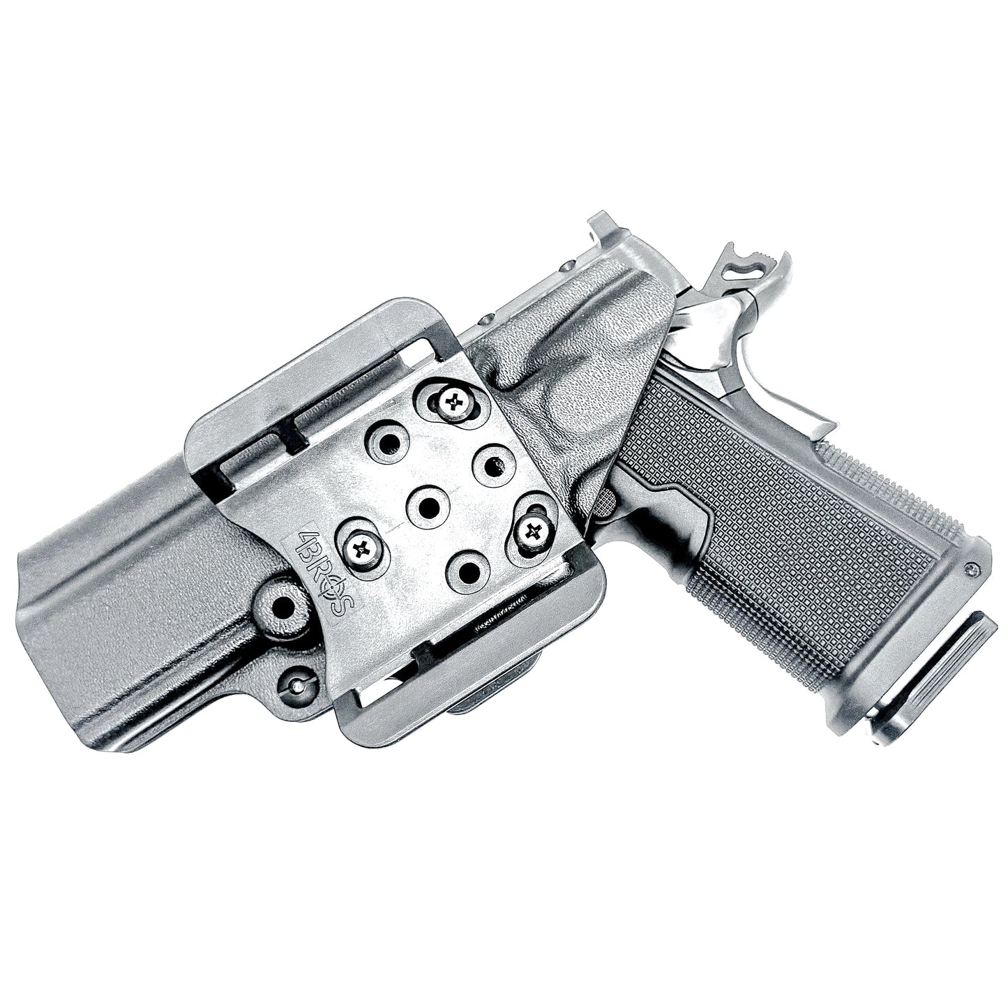Kimber 2K11 5 inch Double Stack 1911 OWB holster with precision fit, .093 thickness, and adjustable retention for secure, comfortable carry. Made in the USA.