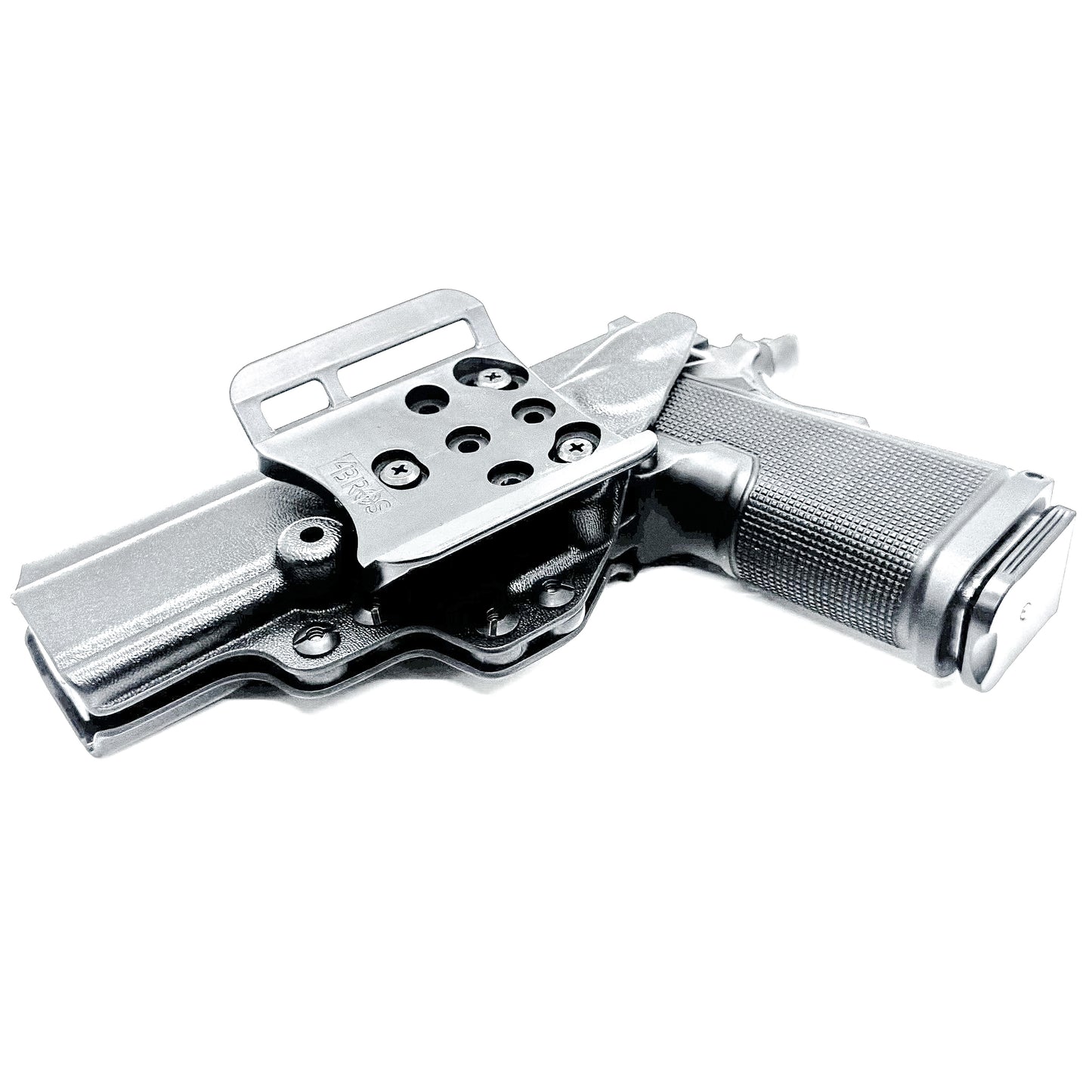 Kimber 2K11 5 inch Double Stack 1911 OWB holster with precision fit, .093 thickness, and adjustable retention for secure, comfortable carry. Made in the USA.