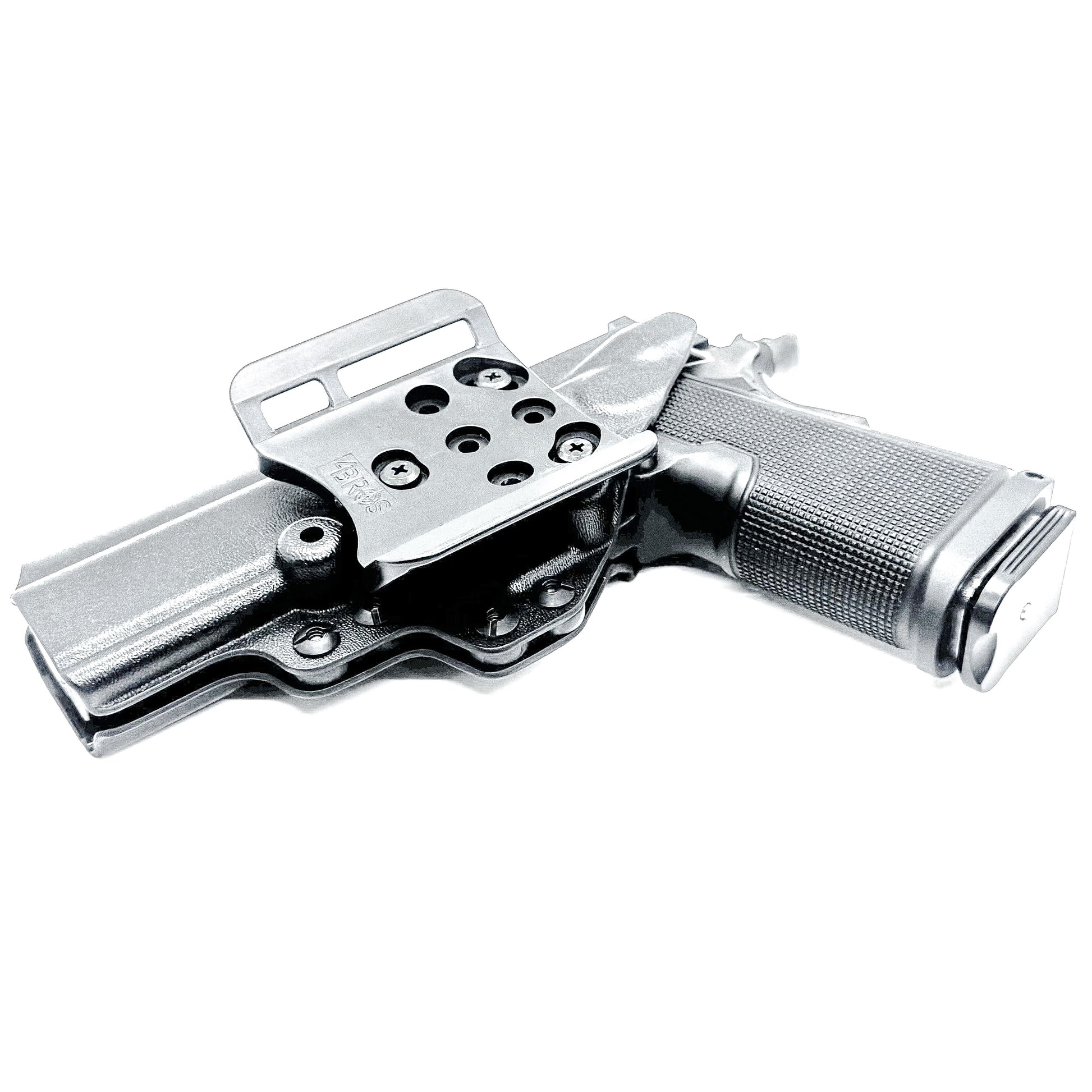 Kimber 2K11 5 inch Double Stack 1911 OWB holster with precision fit, .093 thickness, and adjustable retention for secure, comfortable carry. Made in the USA.