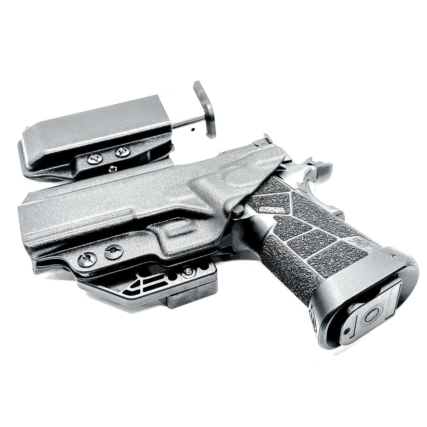 IWB holster combo for Kimber 2K11 PRO 4.25" and 2011 mags. Includes mag carrier, Modwing, and Monoblock clips. Ships fast from the USA.