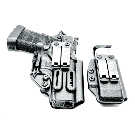 IWB holster combo for Kimber 2K11 PRO 4.25" and 2011 mags. Includes mag carrier, Modwing, and Monoblock clips. Ships fast from the USA.