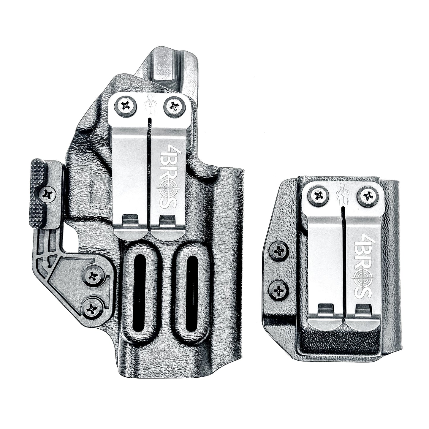IWB holster combo for Kimber 2K11 PRO 4.25" and 2011 mags. Includes mag carrier, Modwing, and Monoblock clips. Ships fast from the USA.
