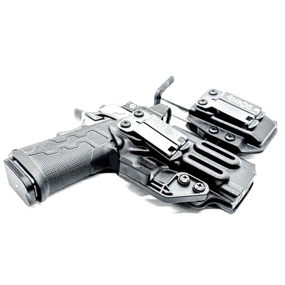 IWB holster combo for Kimber 2K11 PRO 4.25" and 2011 mags. Includes mag carrier, Modwing, and Monoblock clips. Ships fast from the USA.