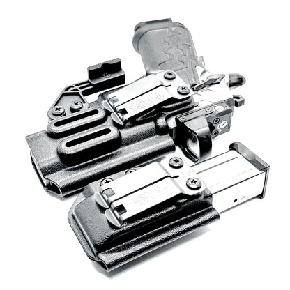 IWB holster combo for Kimber 2K11 PRO 4.25" and 2011 mags. Includes mag carrier, Modwing, and Monoblock clips. Ships fast from the USA.