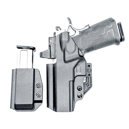 IWB holster combo for Kimber 2K11 PRO 4.25" and 2011 mags. Includes mag carrier, Modwing, and Monoblock clips. Ships fast from the USA.