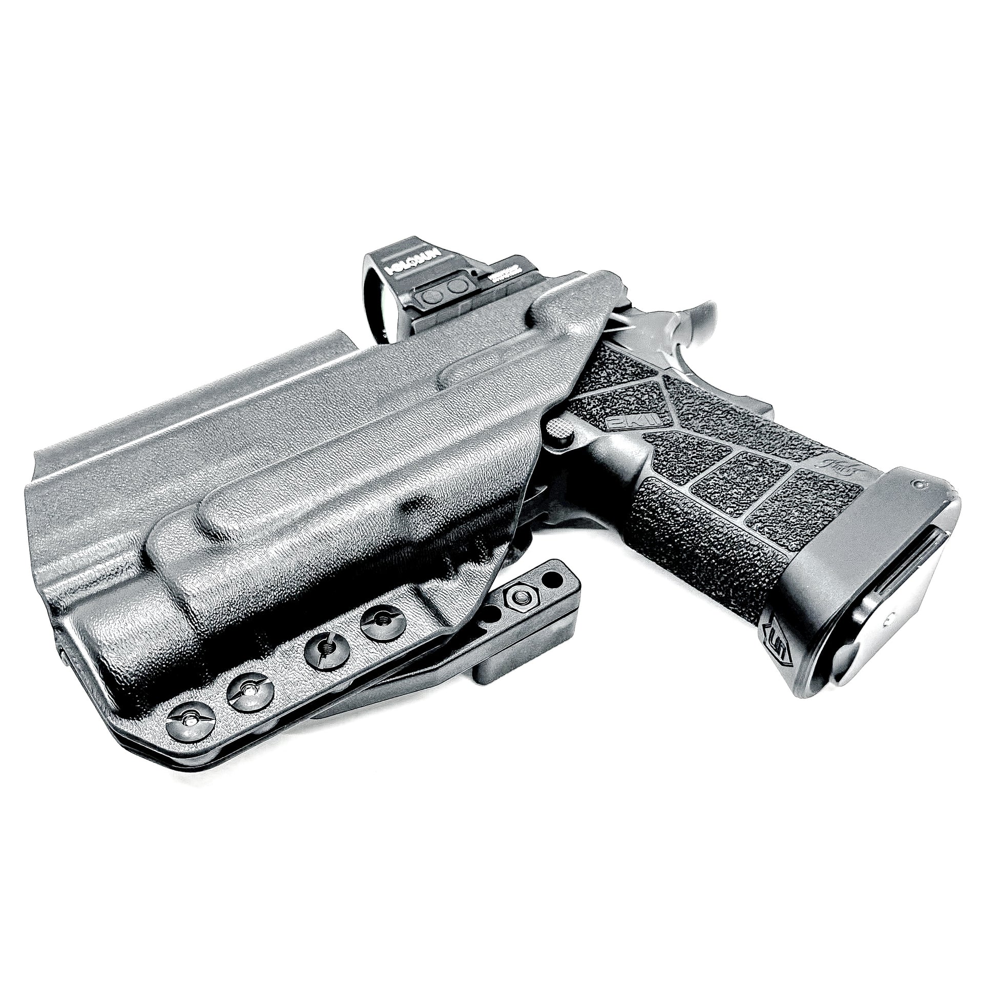 Kimber 2K11 PRO and Streamlight TLR-1 HL or TLR-1 HP Inside Waistband IWB holster with adjustable retention, optic compatibility, and all-day comfort.