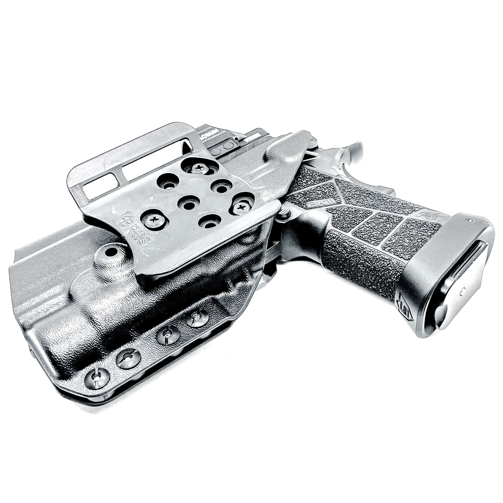 Kimber 2K11 PRO 4.25" and Streamlight TLR-1 HL Outside Waistband OWB holster with adjustable retention, optic compatibility, and durable everyday carry.