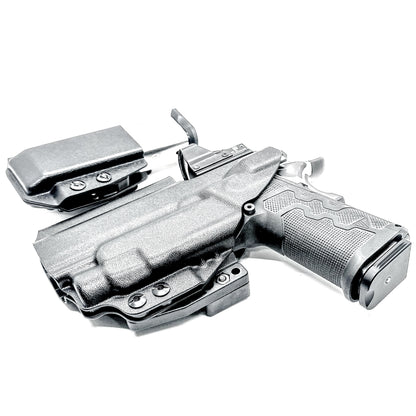IWB holster combo for Kimber 2K11 PRO 4.25" & Streamlight TLR-7 HL-X & 2011 mags. Includes mag carrier, Modwing, and Monoblock clips. Ships fast from the USA.