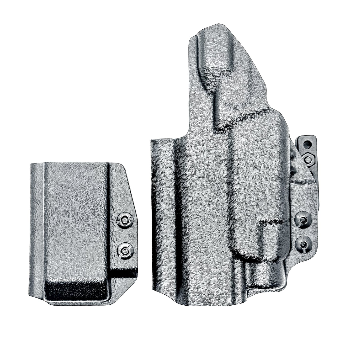 IWB holster combo for Kimber 2K11 PRO 4.25" & Streamlight TLR-7 HL-X & 2011 mags. Includes mag carrier, Modwing, and Monoblock clips. Ships fast from the USA.