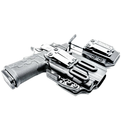 IWB holster combo for Kimber 2K11 PRO 4.25" & Streamlight TLR-7 HL-X & 2011 mags. Includes mag carrier, Modwing, and Monoblock clips. Ships fast from the USA.