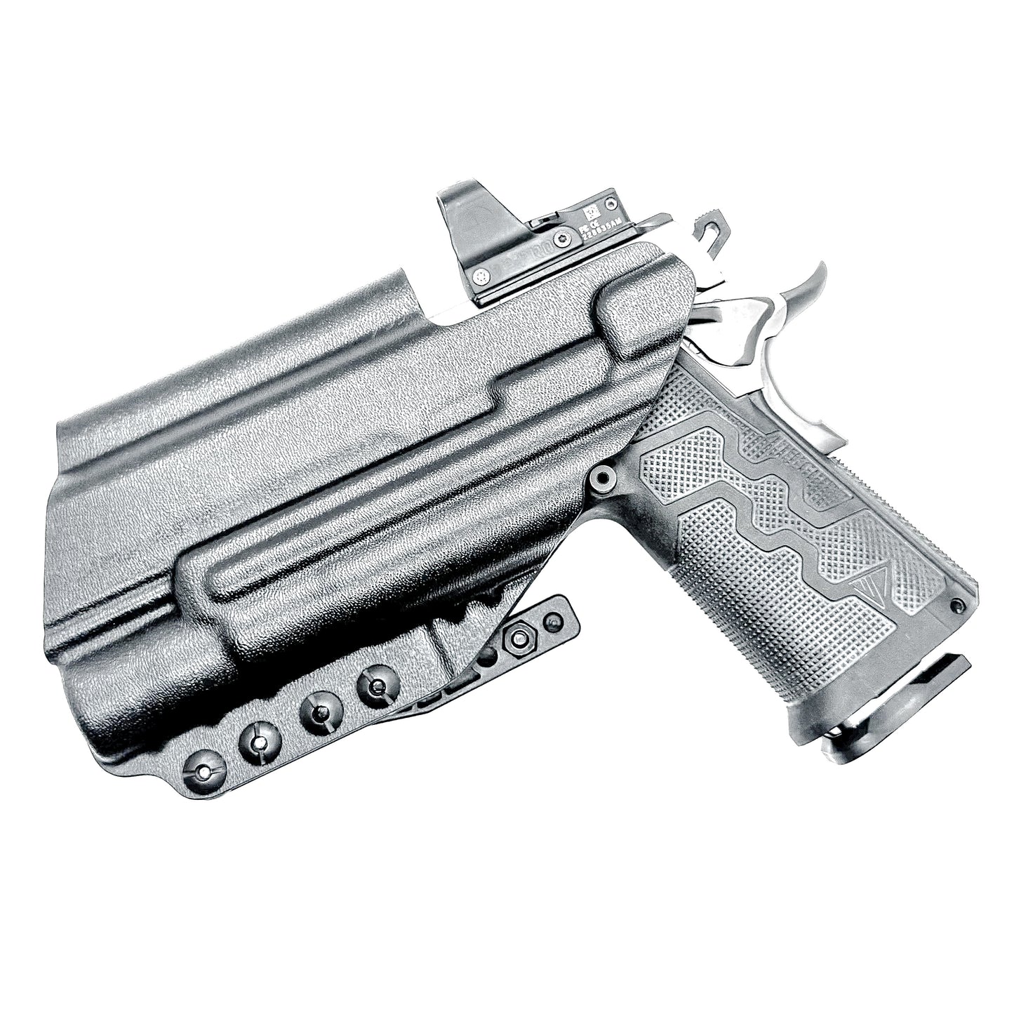 Kimber 2K11 PRO 4.25" IWB holster with SureFire X300U support. Inside Waistband concealed carry holster with adjustable retention, optic compatibility, and comfort.