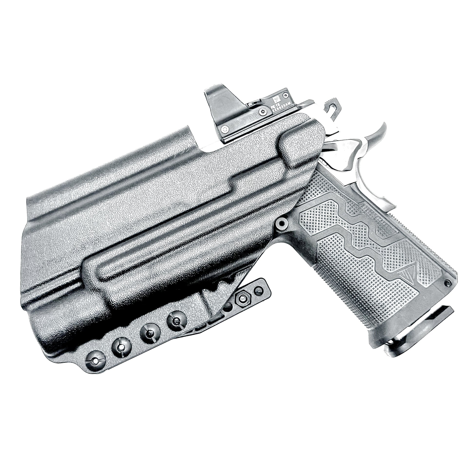 Kimber 2K11 PRO 4.25" IWB holster with SureFire X300U support. Inside Waistband concealed carry holster with adjustable retention, optic compatibility, and comfort.