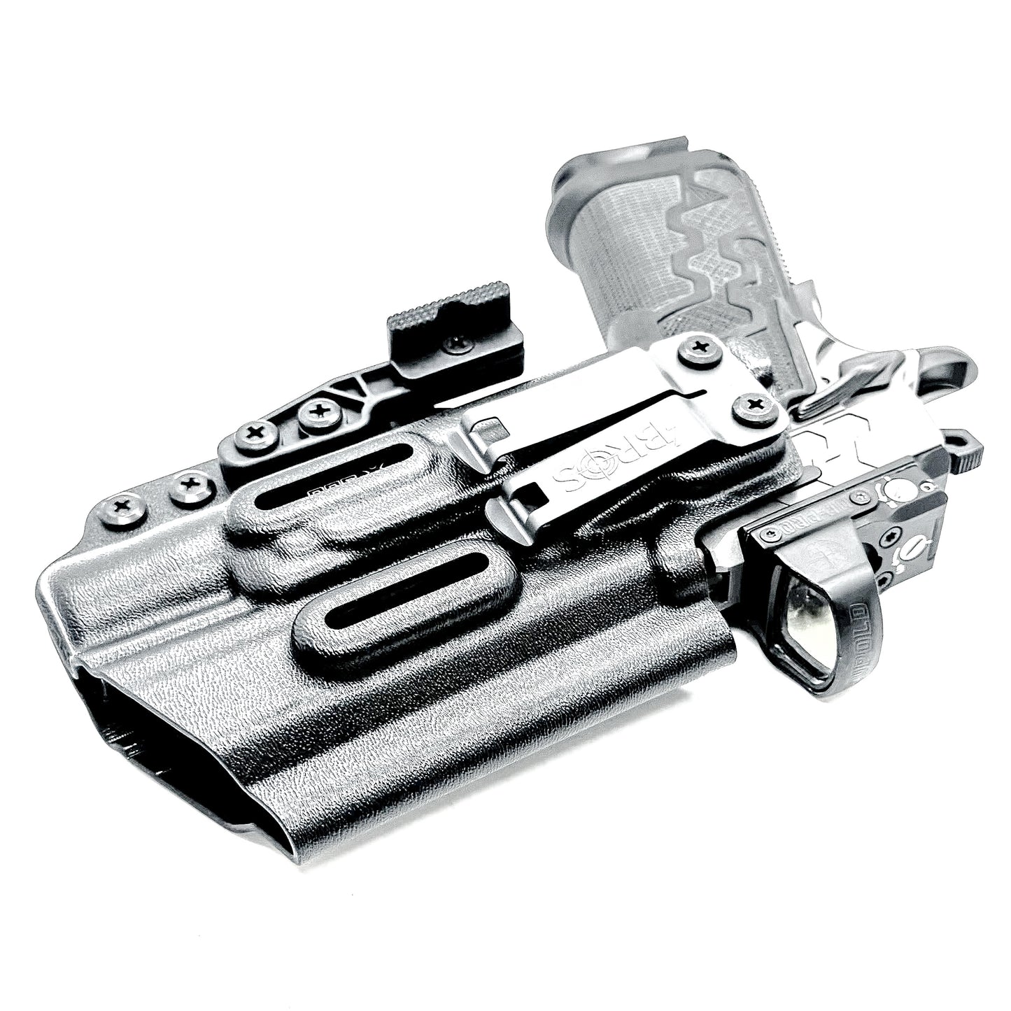 Kimber 2K11 PRO 4.25" IWB holster with SureFire X300U support. Inside Waistband concealed carry holster with adjustable retention, optic compatibility, and comfort.