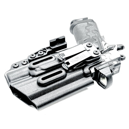 Kimber 2K11 PRO 4.25" IWB holster with SureFire X300U support. Inside Waistband concealed carry holster with adjustable retention, optic compatibility, and comfort.