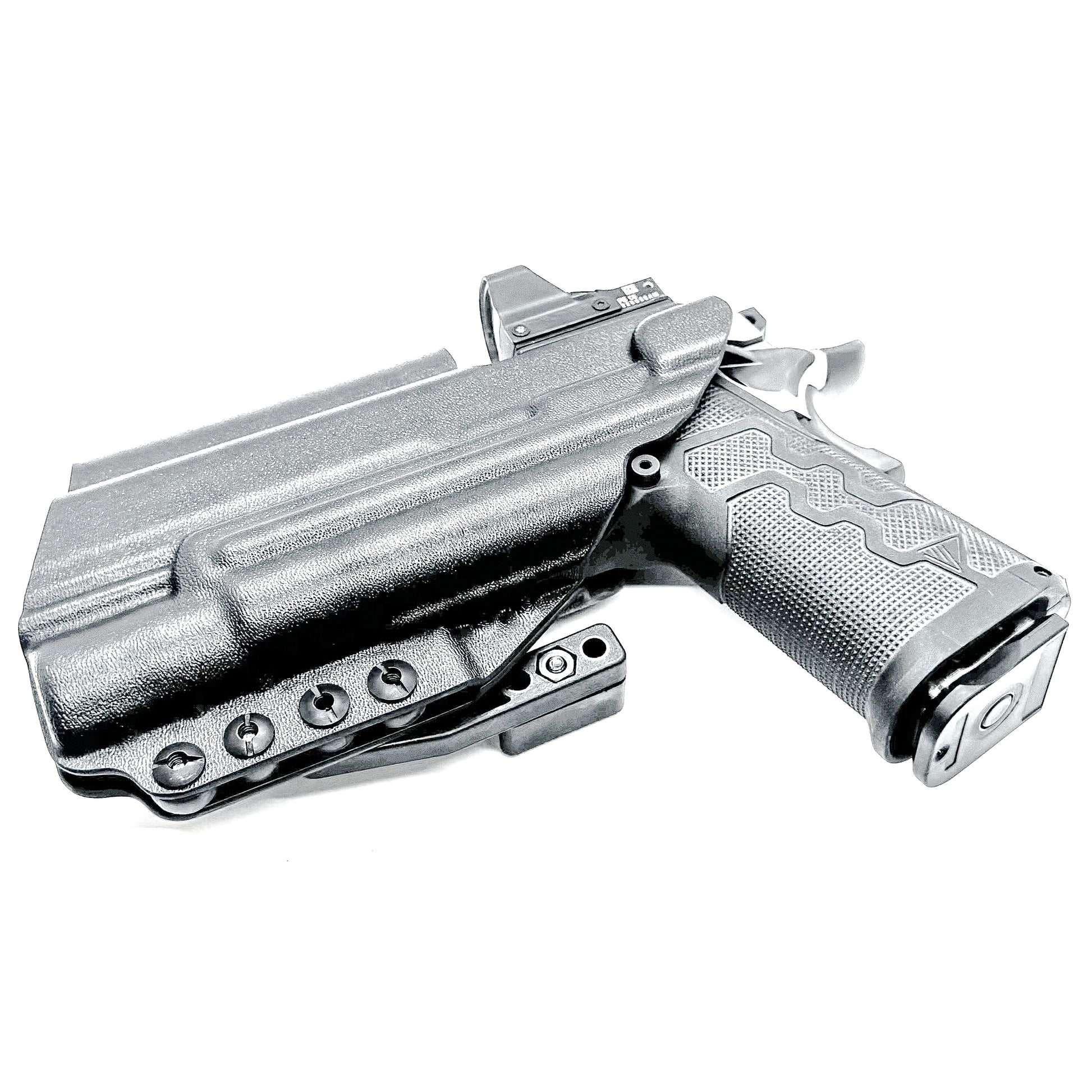 Kimber 2K11 PRO 4.25" IWB holster with SureFire X300U support. Inside Waistband concealed carry holster with adjustable retention, optic compatibility, and comfort.