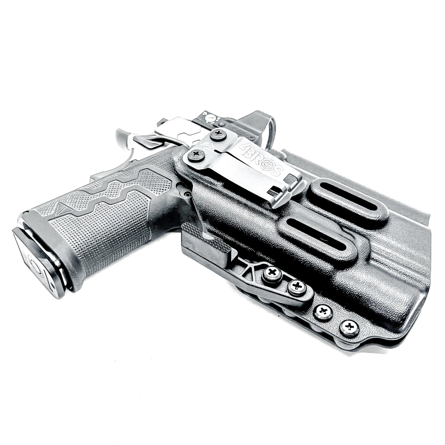 Kimber 2K11 PRO 4.25" IWB holster with SureFire X300U support. Inside Waistband concealed carry holster with adjustable retention, optic compatibility, and comfort.