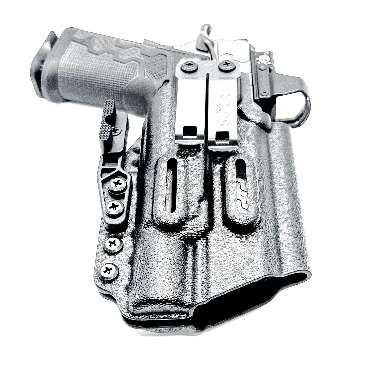 Kimber 2K11 PRO 4.25" IWB holster with SureFire X300U support. Inside Waistband concealed carry holster with adjustable retention, optic compatibility, and comfort.