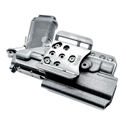 Kimber 2K11 and Streamlight TLR-1 HL Outside Waistband OWB holster with adjustable retention, optic compatibility, and durable everyday carry.