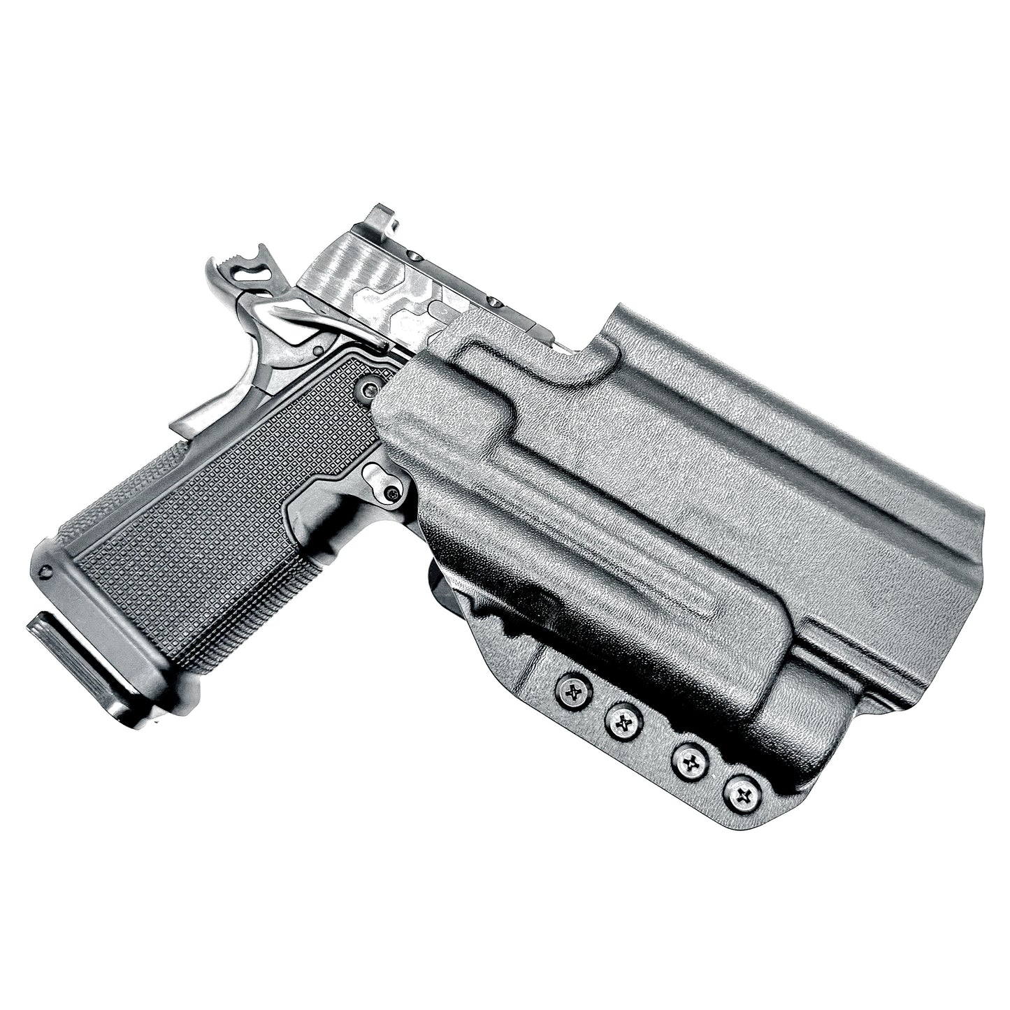 Kimber 2K11 and Streamlight TLR-1 HL Outside Waistband OWB holster with adjustable retention, optic compatibility, and durable everyday carry.