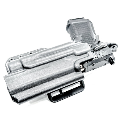 Kimber 2K11 and Streamlight TLR-1 HL Outside Waistband OWB holster with adjustable retention, optic compatibility, and durable everyday carry.