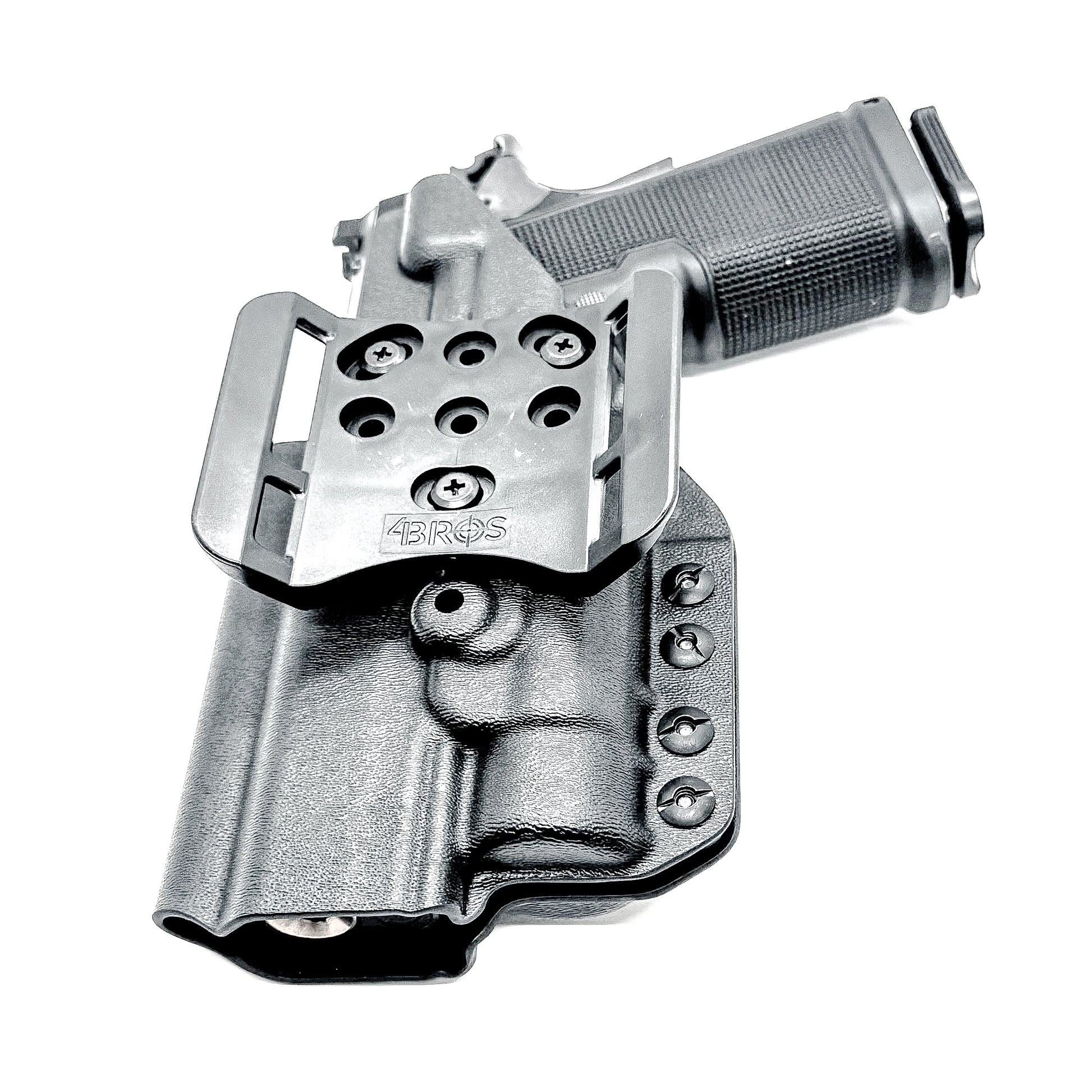 Kimber 2K11 and Streamlight TLR-1 HL Outside Waistband OWB holster with adjustable retention, optic compatibility, and durable everyday carry.