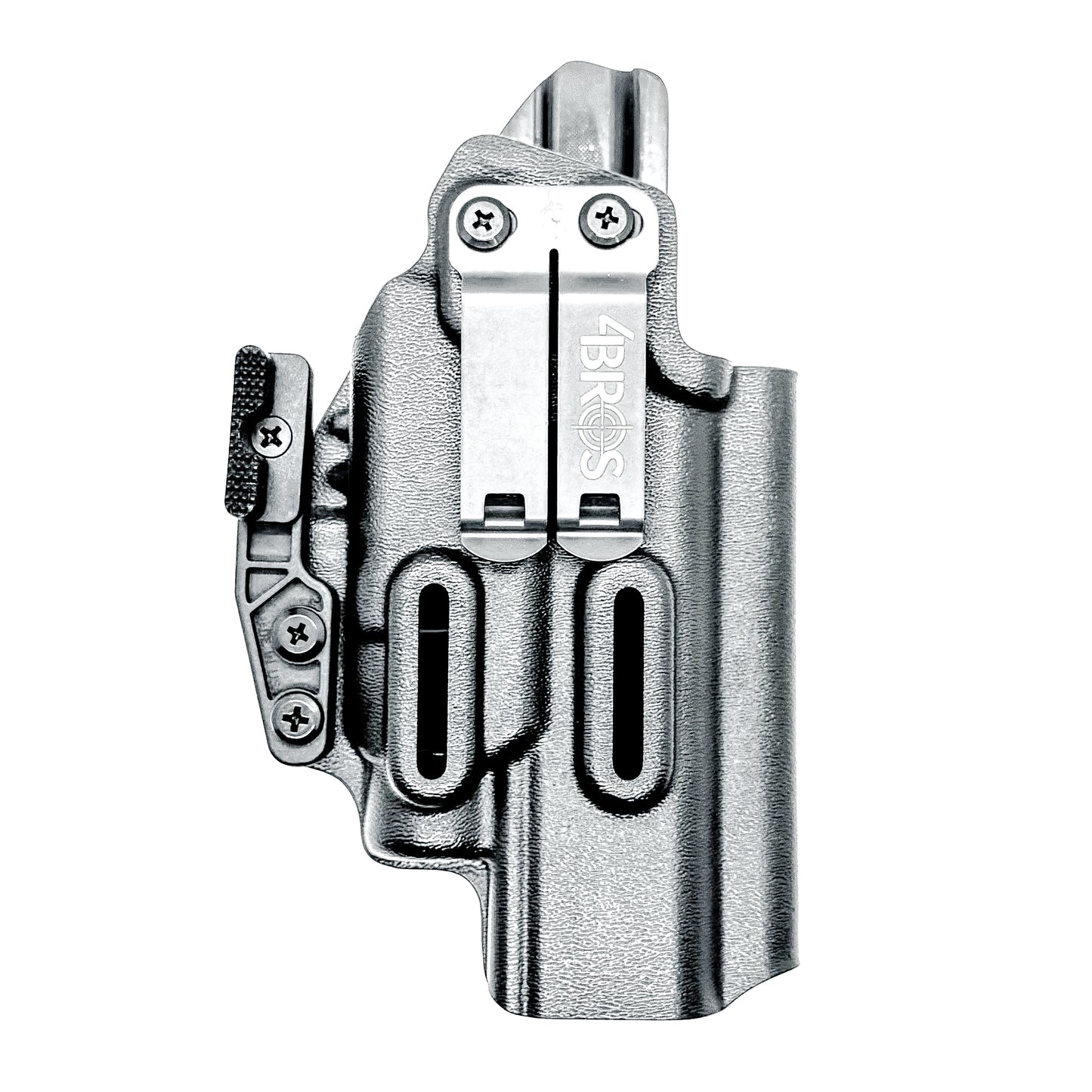 Kimber 2K11 IWB holster with Streamlight TLR-7 HL-X support. Inside Waistband concealed carry holster with adjustable retention, optic compatibility, and comfort.