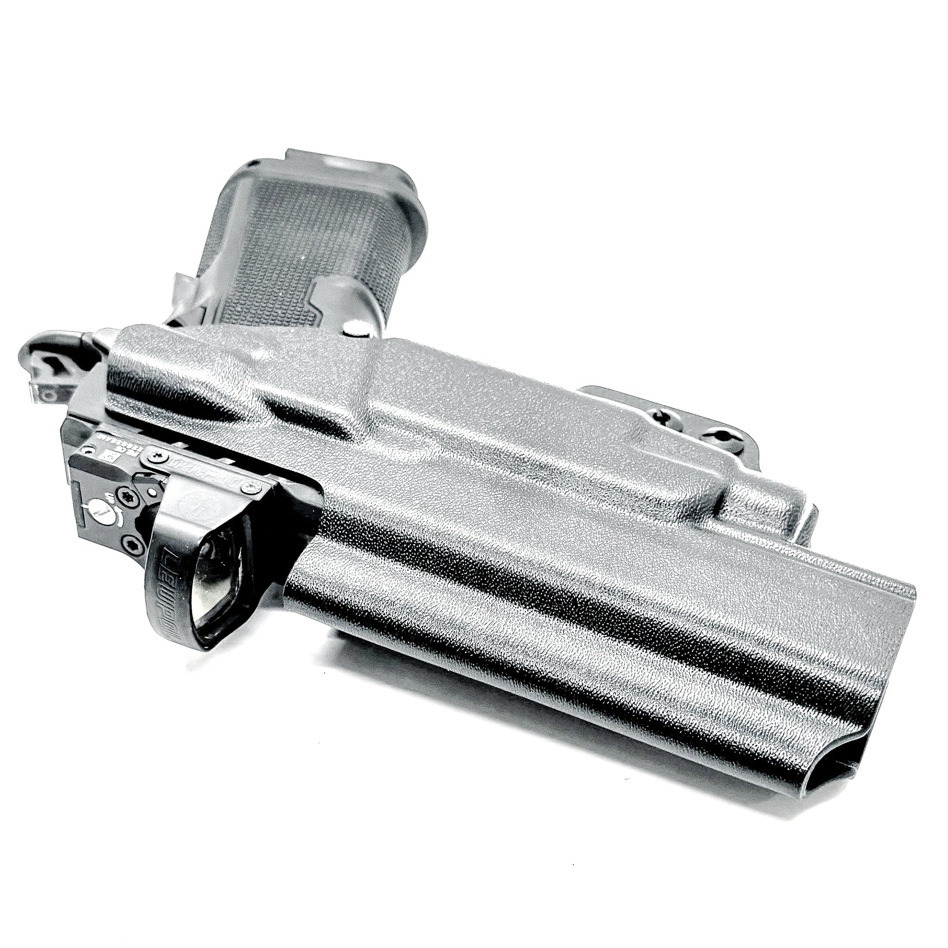 Kimber 2K11 IWB holster with Streamlight TLR-7 HL-X support. Inside Waistband concealed carry holster with adjustable retention, optic compatibility, and comfort.