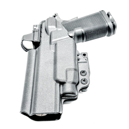 Kimber 2K11 IWB holster with Streamlight TLR-7 HL-X support. Inside Waistband concealed carry holster with adjustable retention, optic compatibility, and comfort.