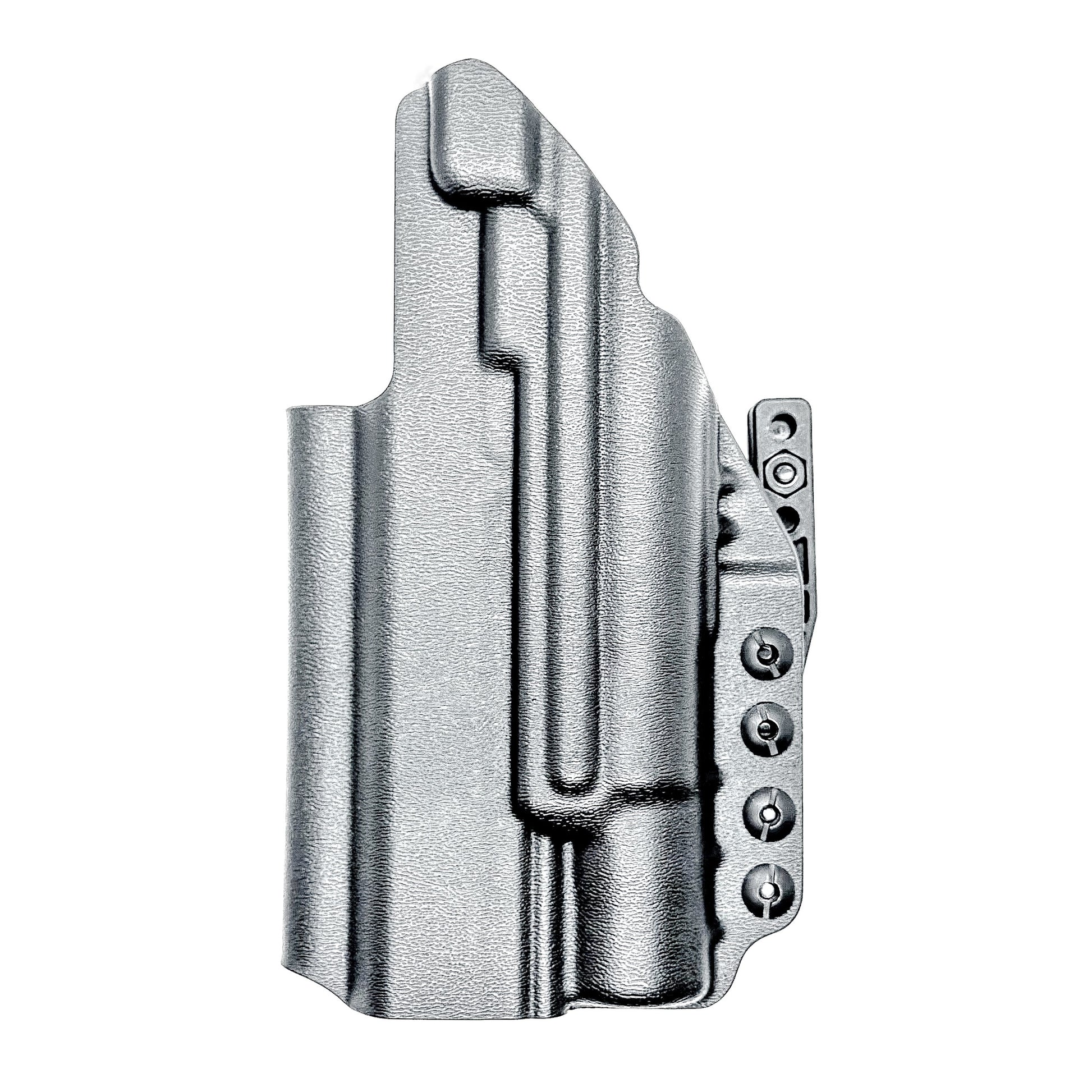 Kimber 2K11 IWB holster with SureFire X300U support. Inside Waistband concealed carry holster with adjustable retention, optic compatibility, and comfort.