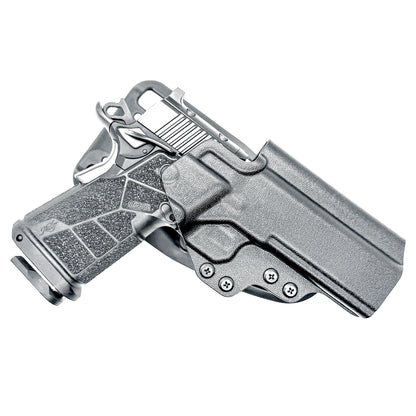 Kimber DS Warrior OWB Outside Waistband light duty & competition holster with durable .093 Kydex, optics-ready fit, and fast draw performance.