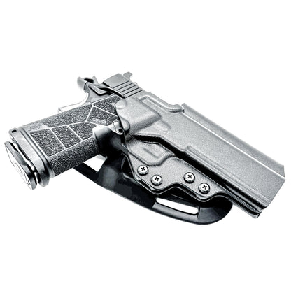 Kimber DS Warrior OWB Outside Waistband light duty & competition holster with durable .093 Kydex, optics-ready fit, and fast draw performance.