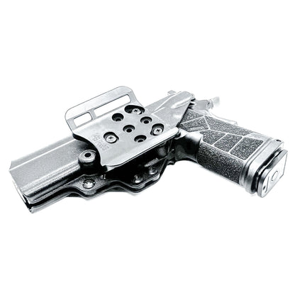 Kimber DS Warrior OWB Holster for the 5-inch double stack 1911. Comfortable Outside Waistband carry with durable .093 Kydex and optics-ready fit.