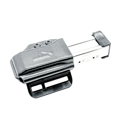 Kimber DS Warrior OWB magazine carrier with adjustable retention and cant. Durable Outside Waistband magazine holder made in the USA.