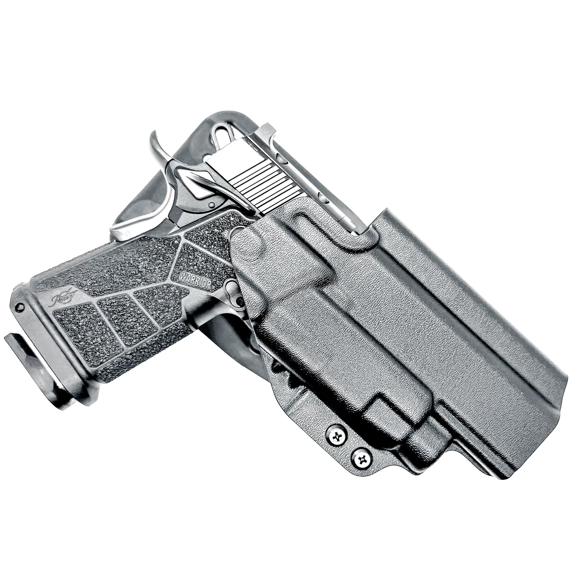 Kimber DS Warrior & Streamlight TLR-7 HL-X OWB (Outside Waistband) light-duty & competition holster with fast draw, adjustable retention & optic compatibility.