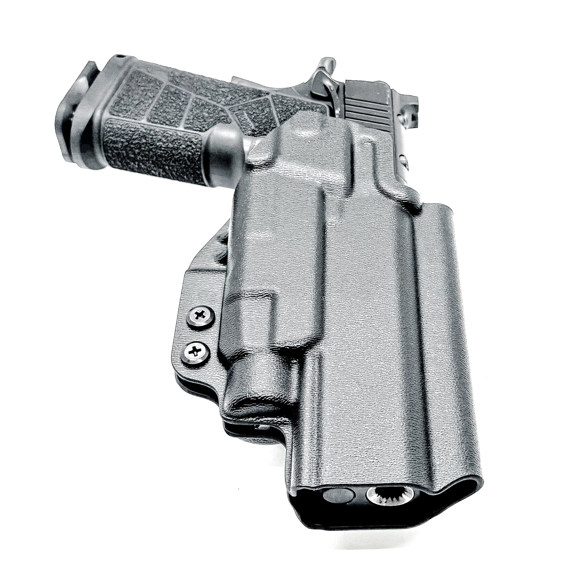 Kimber DS Warrior and Streamlight TLR-7 HL-X Outside Waistband OWB holster with adjustable retention, optic compatibility, and durable everyday carry.