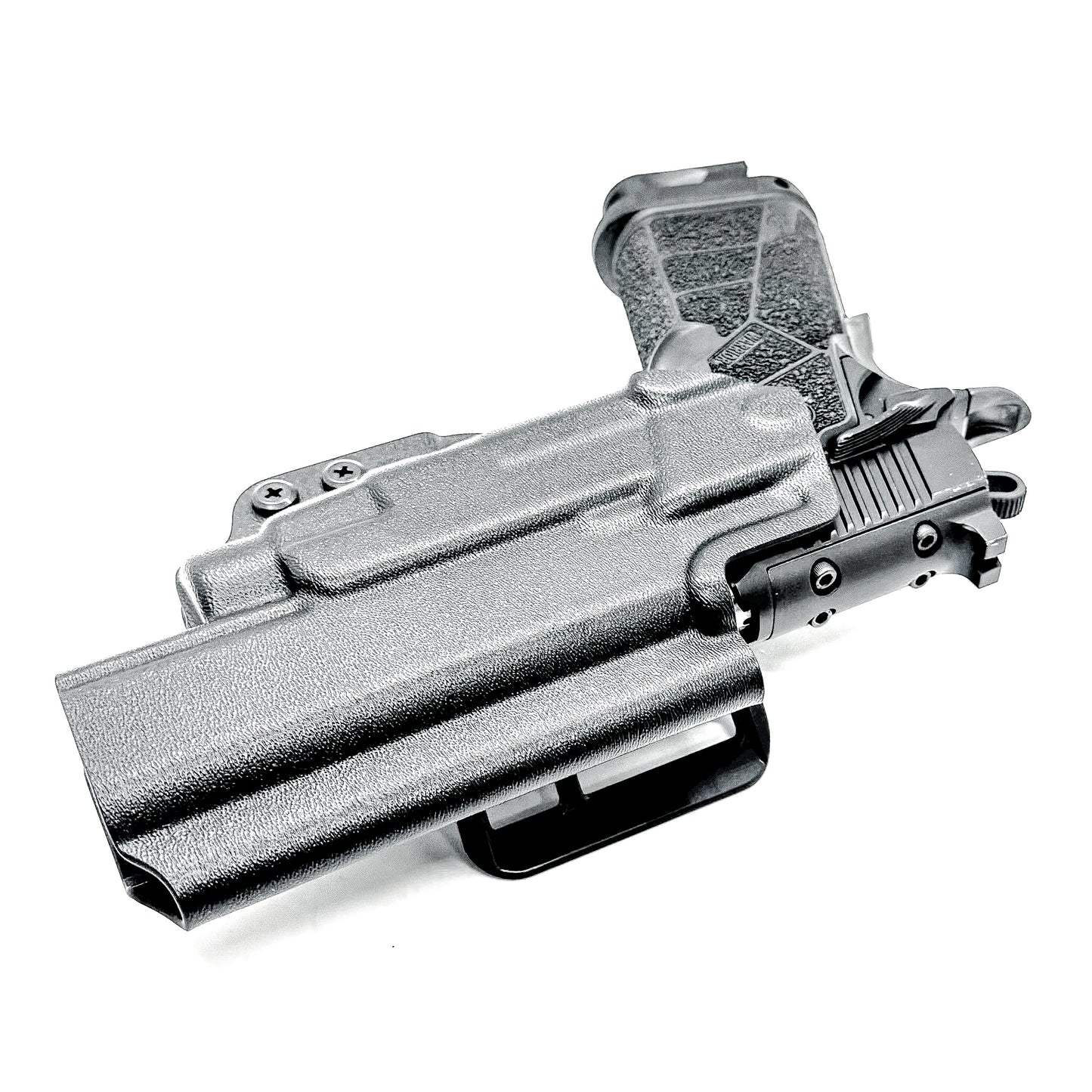 Kimber DS Warrior and Streamlight TLR-7 HL-X Outside Waistband OWB holster with adjustable retention, optic compatibility, and durable everyday carry.