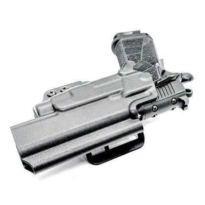 Kimber DS Warrior and Streamlight TLR-7 HL-X Outside Waistband OWB holster with adjustable retention, optic compatibility, and durable everyday carry.
