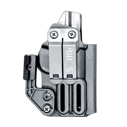 Kimber Micro 9 IWB Holster for concealed carry. Precision-molded Inside Waistband holster with adjustable retention, optics compatibility, and all-day comfort.