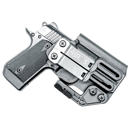 Kimber Micro 9 IWB Holster for concealed carry. Precision-molded Inside Waistband holster with adjustable retention, optics compatibility, and all-day comfort.