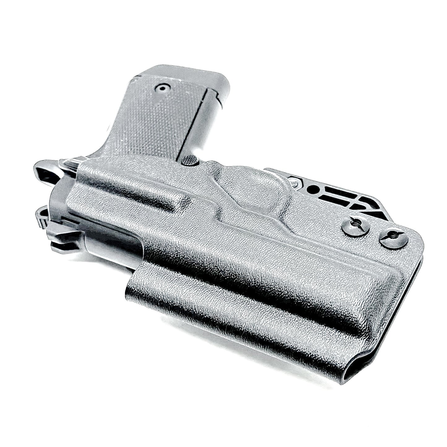 Kimber Micro 9 IWB Holster for concealed carry. Precision-molded Inside Waistband holster with adjustable retention, optics compatibility, and all-day comfort.