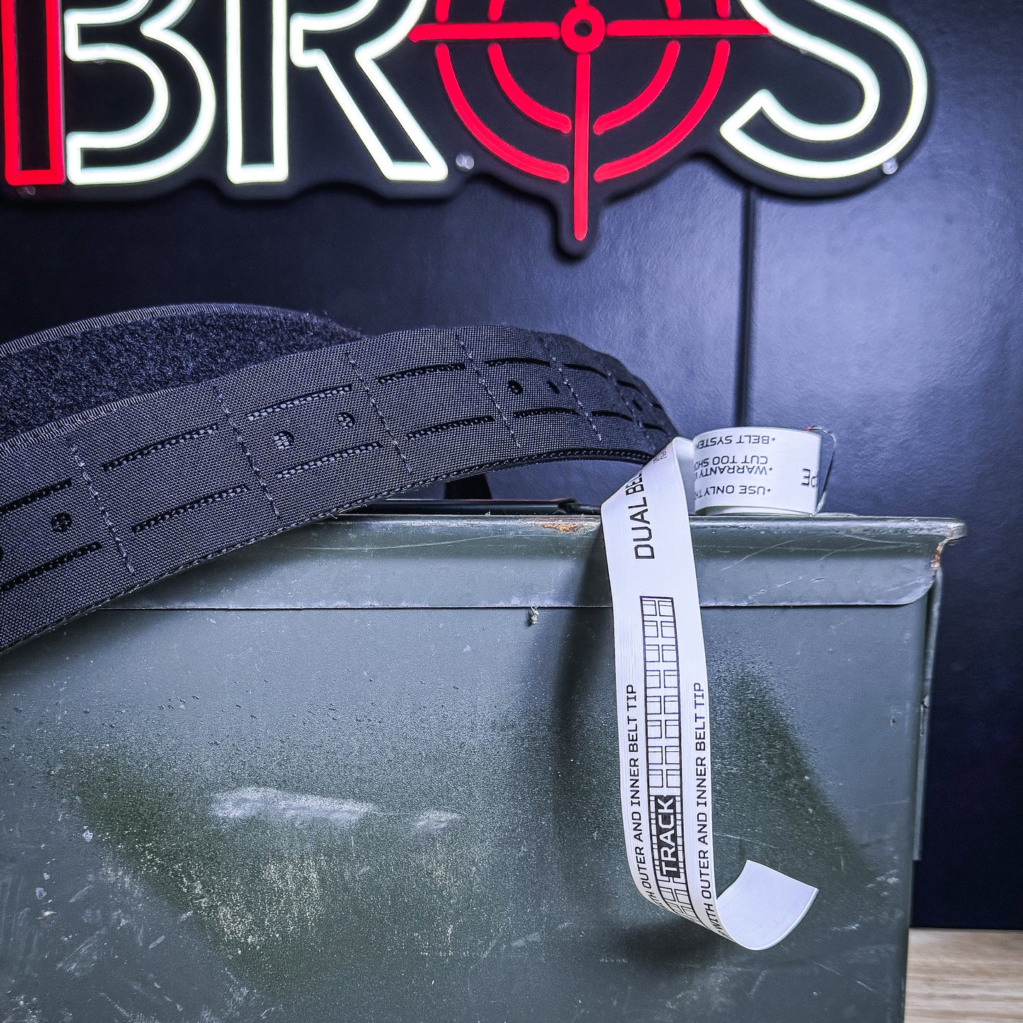 Kore Essentials Black Laser Cut Molle Battle Belt