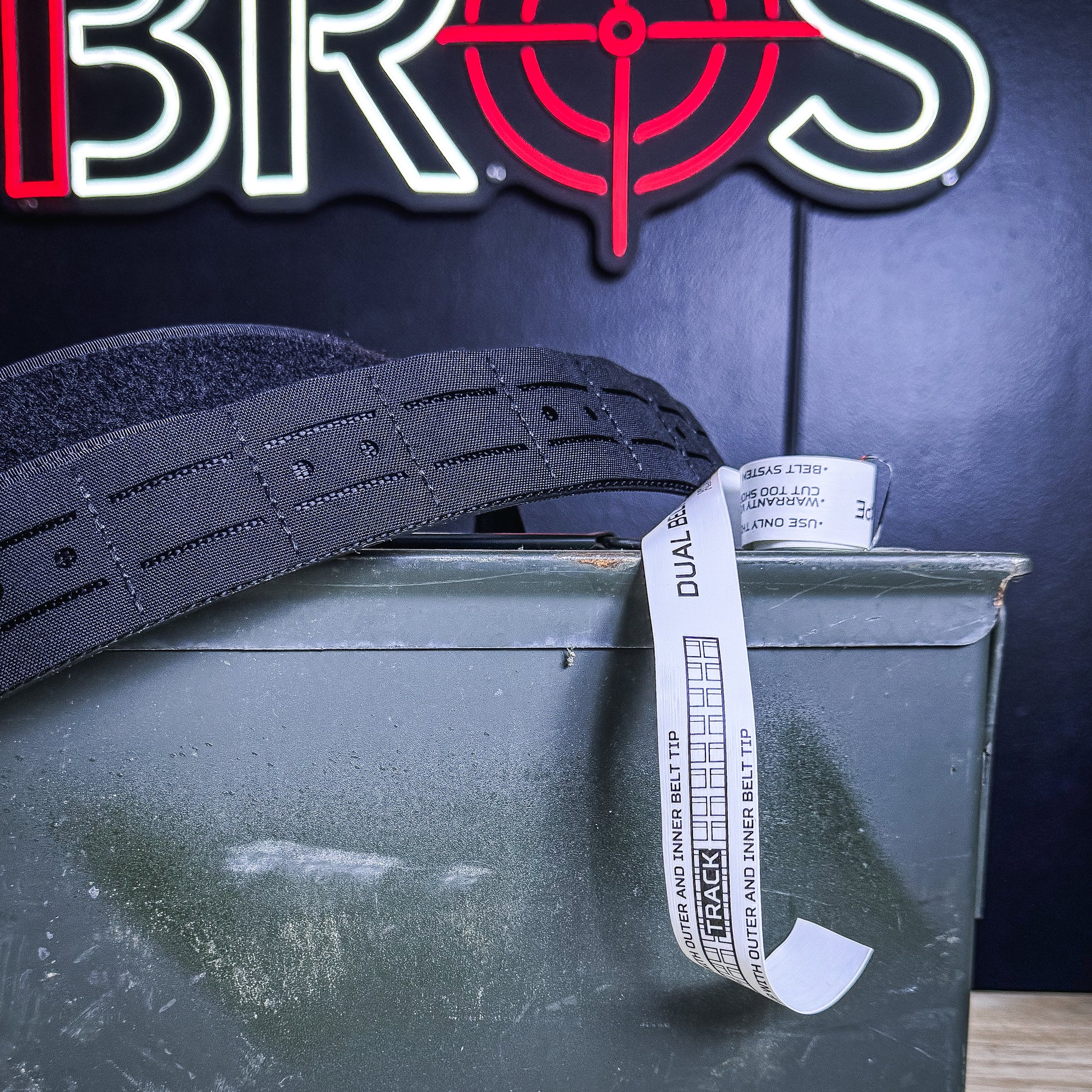 Kore Essentials Black Laser Cut Molle Battle Belt