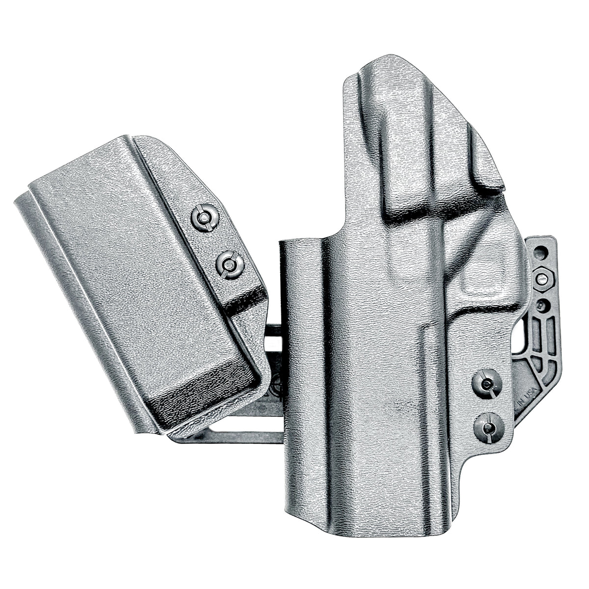 4BROS Military Armament Corporation RaceCar Appendix Rig – IWB Sidecar Holster adjustable ride height, cant, and flexible for comfort.