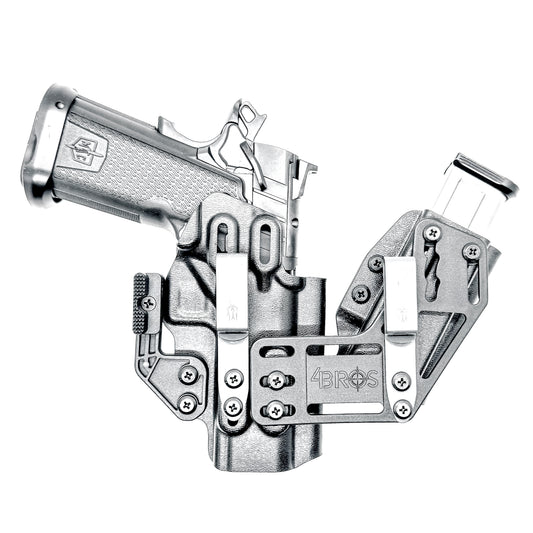 4BROS Military Armament Corporation RaceCar Appendix Rig – IWB Sidecar Holster adjustable ride height, cant, and flexible for comfort.
