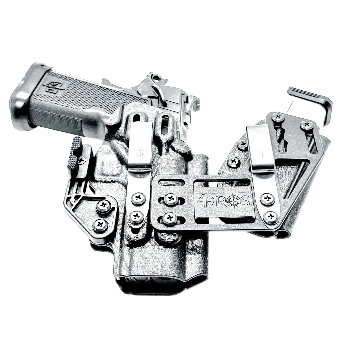 4BROS Military Armament Corporation RaceCar Appendix Rig – IWB Sidecar Holster adjustable ride height, cant, and flexible for comfort.