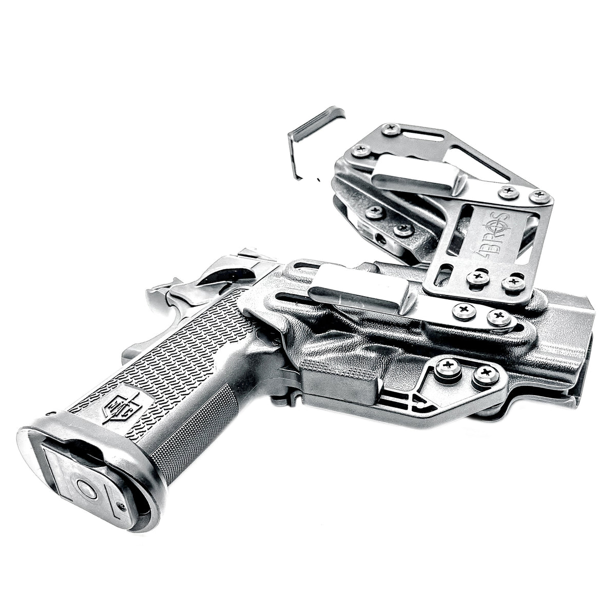 4BROS Military Armament Corporation RaceCar Appendix Rig – IWB Sidecar Holster adjustable ride height, cant, and flexible for comfort.