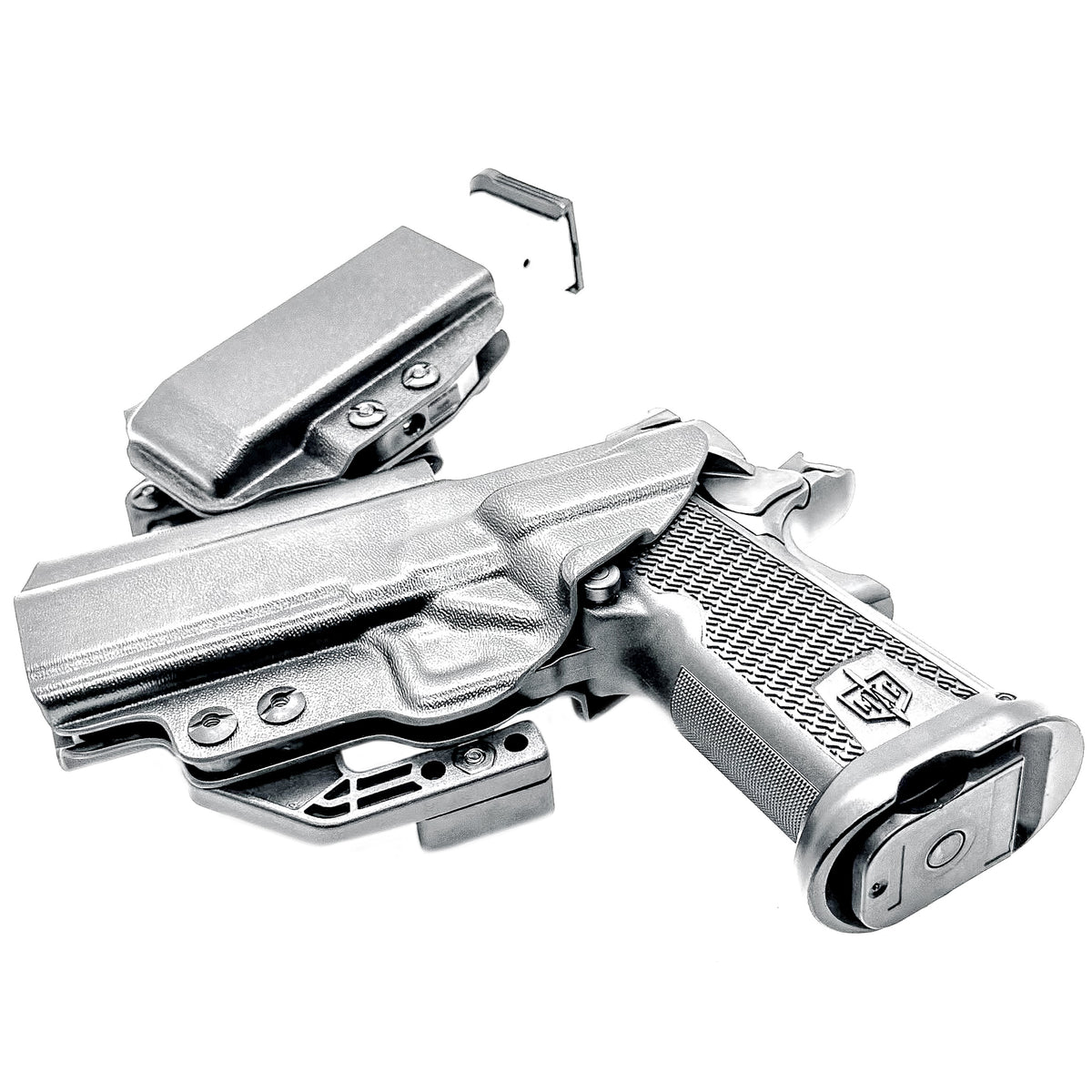 4BROS Military Armament Corporation RaceCar Appendix Rig – IWB Sidecar Holster adjustable ride height, cant, and flexible for comfort.
