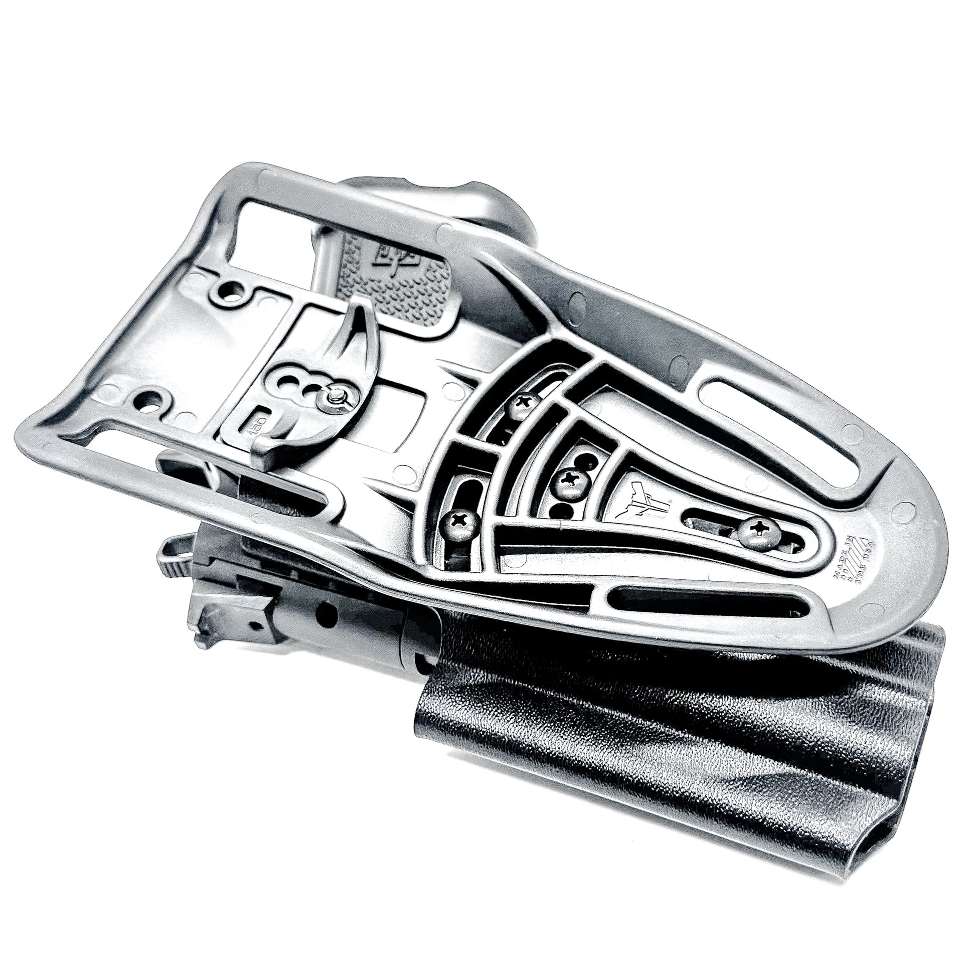 MAC 9 DS & DS COMP Outside Waistband (OWB) competition holster with precision fit and adjustable retention. Optics-ready design, made in the USA.