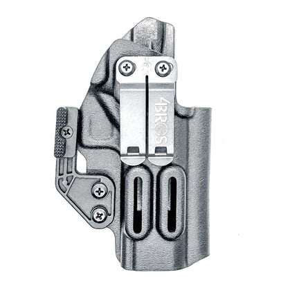 MAC 9 DS  & DS COMP Inside Waistband holster with precision fit and adjustable retention. Optics-ready and made in the USA.