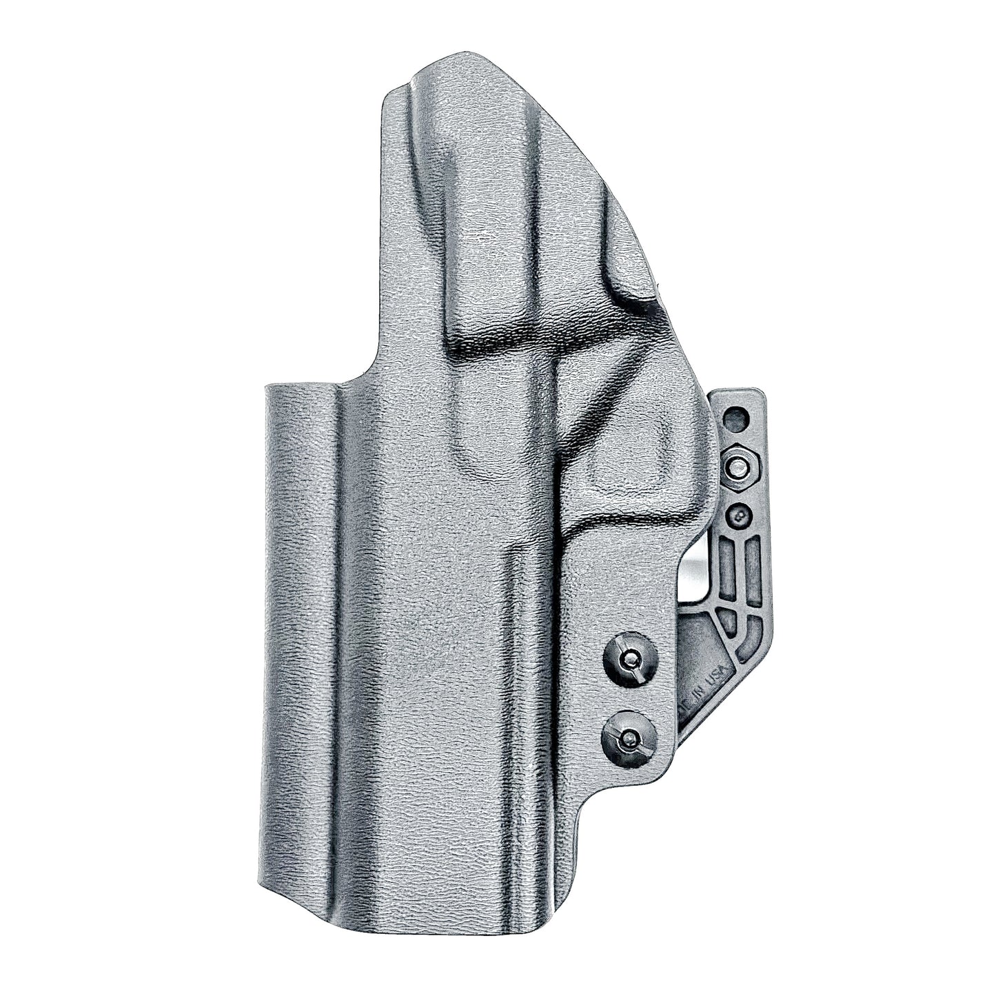MAC 9 DS  & DS COMP Inside Waistband holster with precision fit and adjustable retention. Optics-ready and made in the USA.